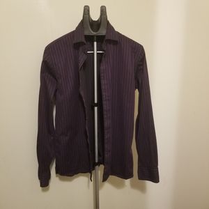 Tommy Hilfiger mens purple dress shirt